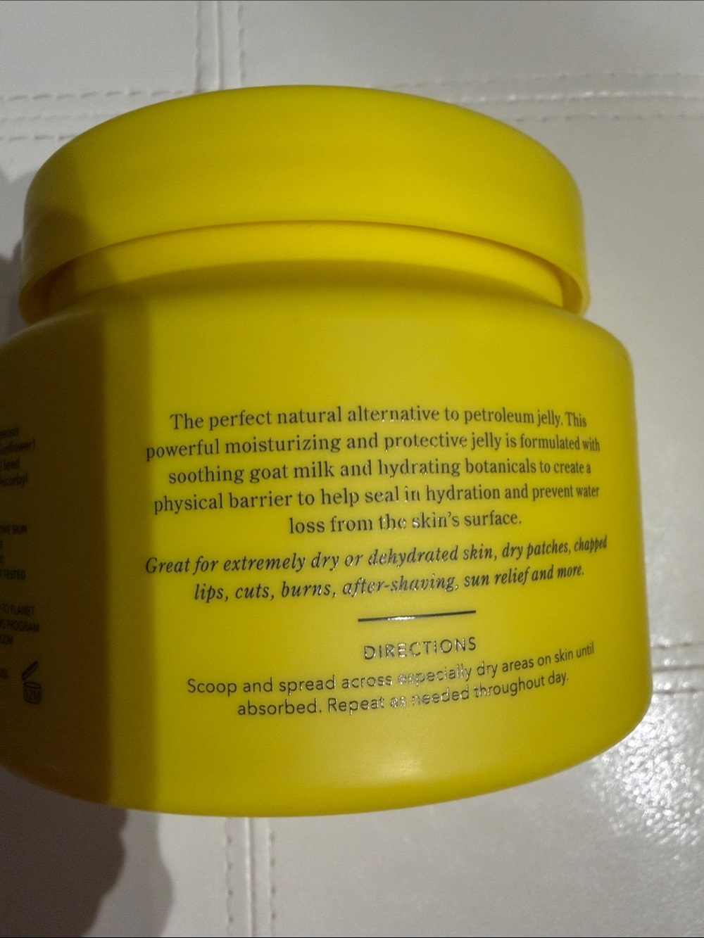 Beekman 1802 Wonder Milk Buttery Botanical Jelly - Bright Yellow Jar - Picture 3 of 3